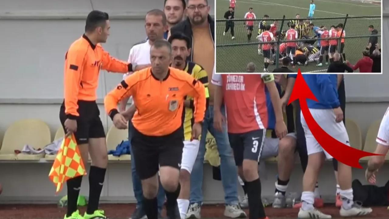 Hakemden maç esnasında hayat kurtaran müdahale