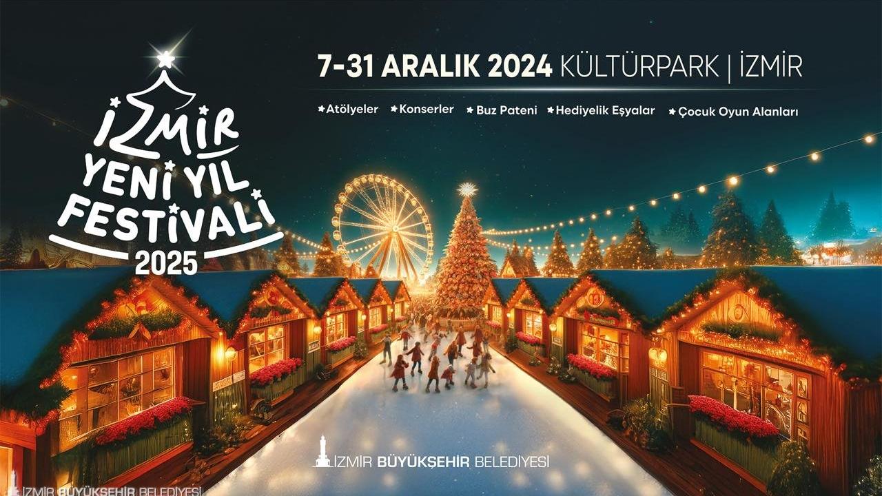 İzmir’de 31 günlük Yeni Yıl coşkusu: Kültürpark’ta kaçırılmayacak festival başlıyor