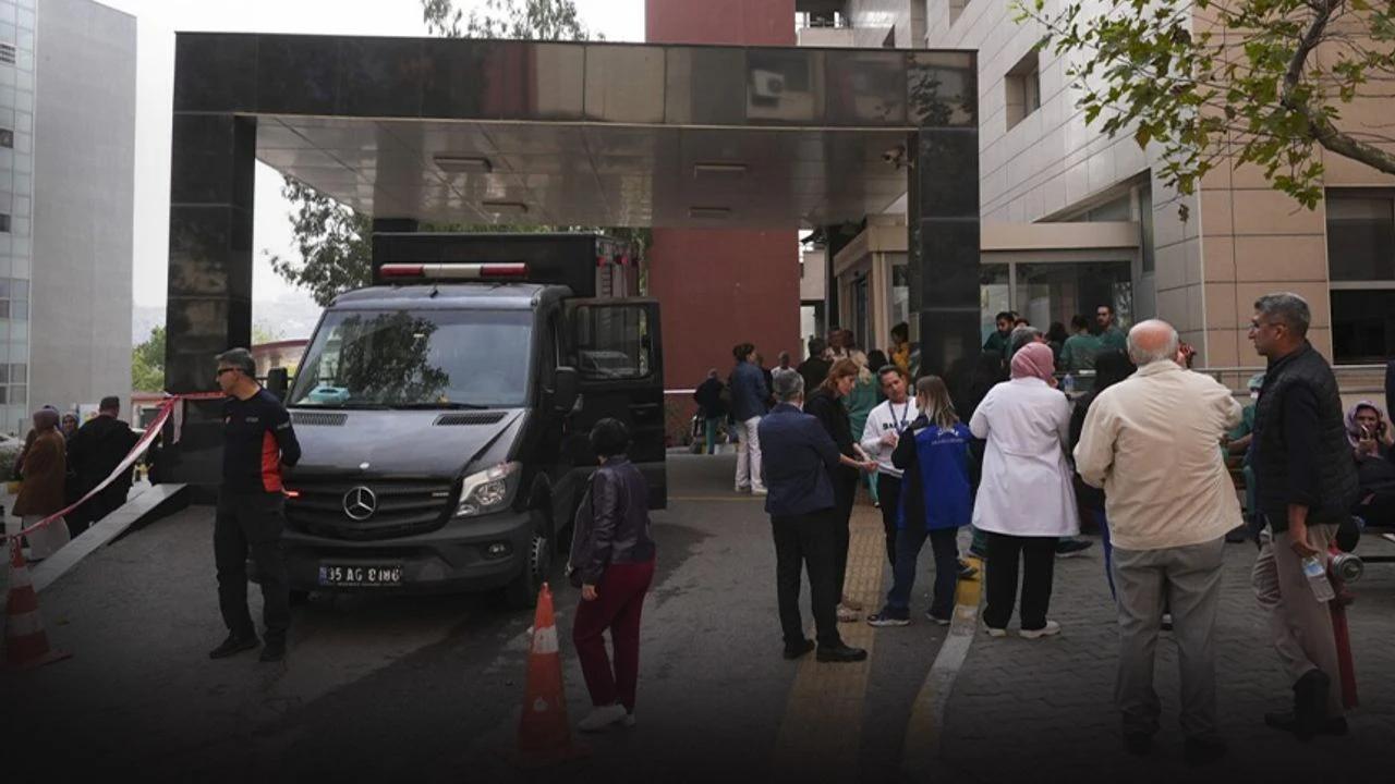 İzmir&#039;de gaz kaçağı şüphesi ile hastane boşaltıldı... Ölçümde sızıntı çıkmadı!