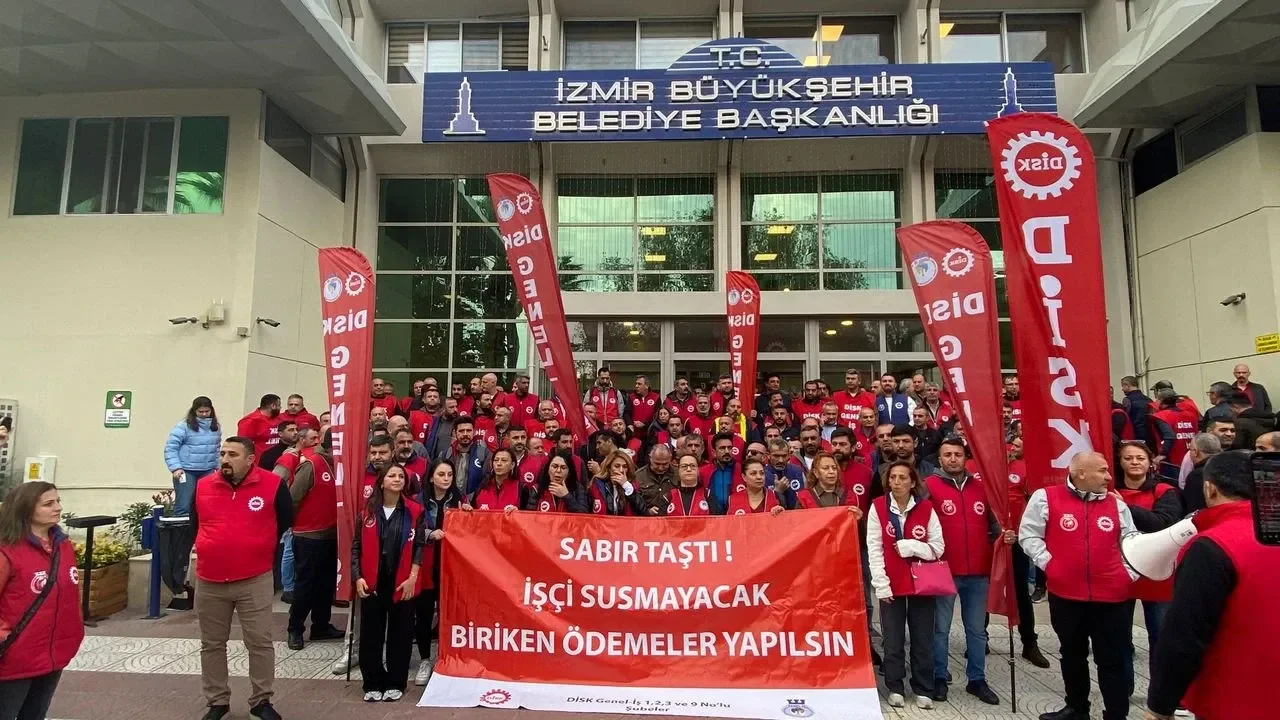İzmir’deki işçi eylemi için kritik görüşme! Son kararı Ankara verecek!