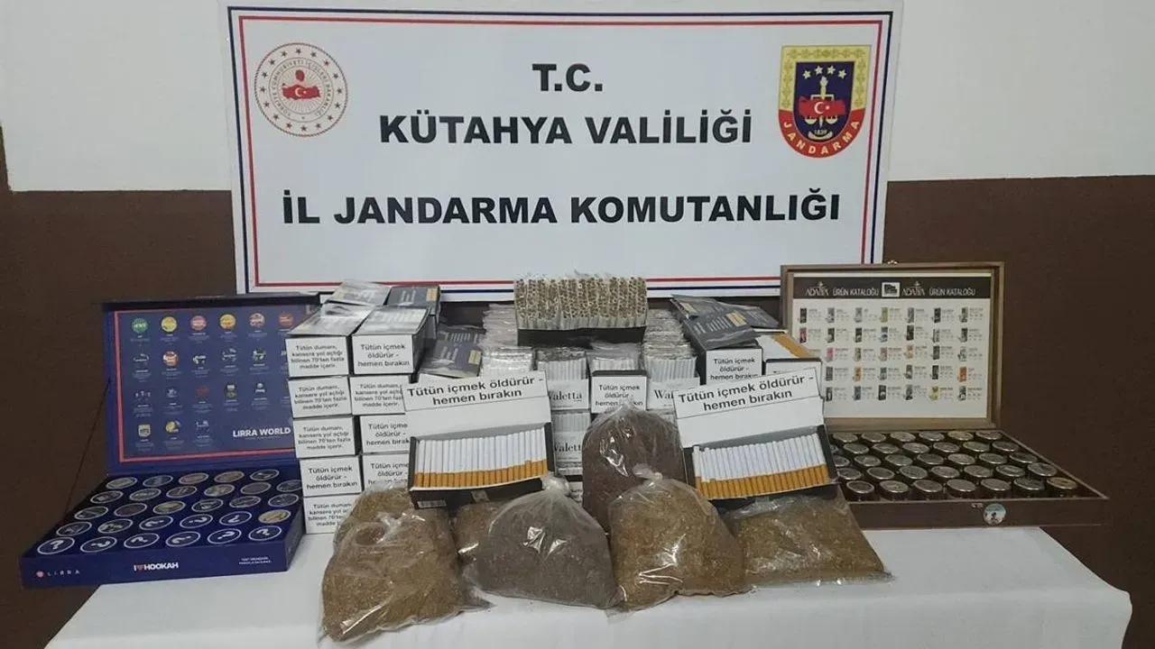 Kütahya&#039;da kaçakçılığa geçit yok: 2 gözalt