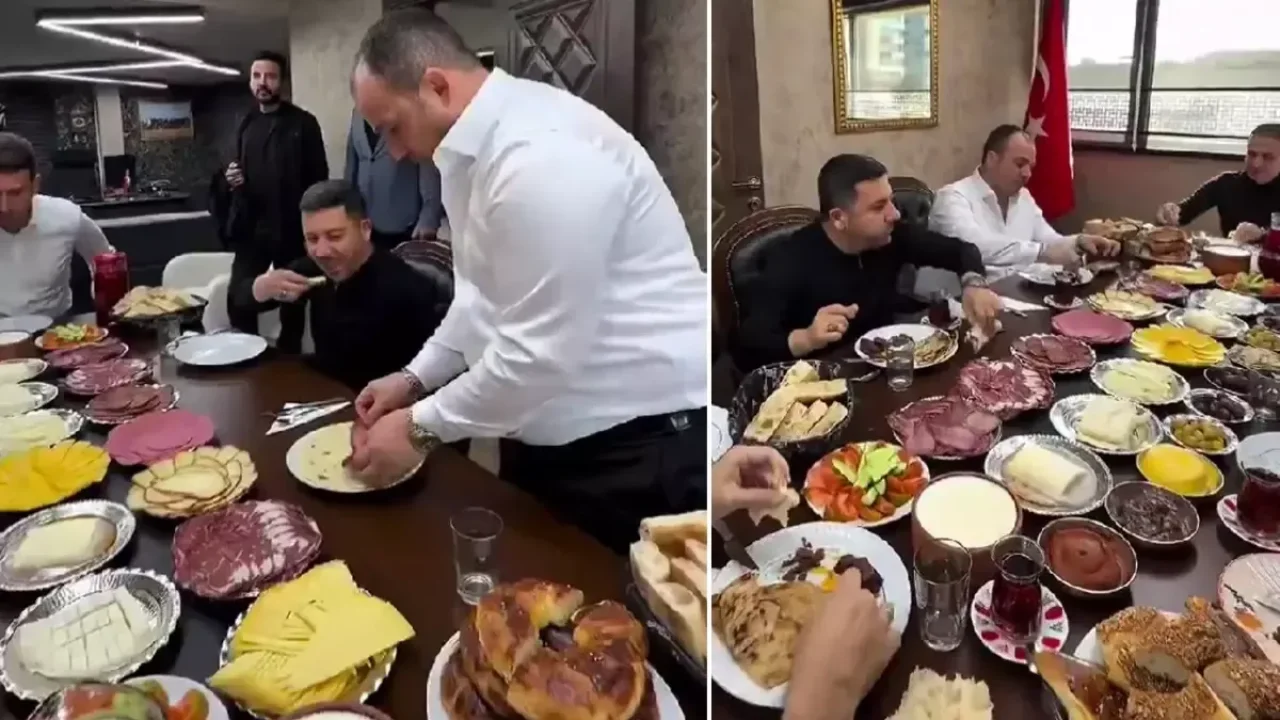 Nevşehir Belediye Başkanı Arı&#039;nın kahvaltı sofrası ortalığı karıştırdı
