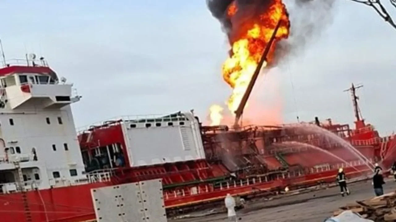 Ukrayna&#039;da Türk gemisine dronla saldırı!