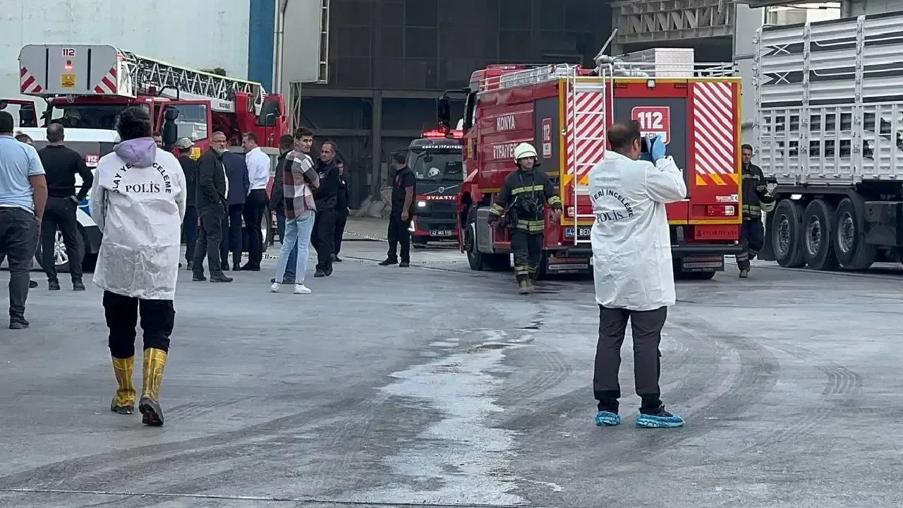 Un fabrikasında patlama