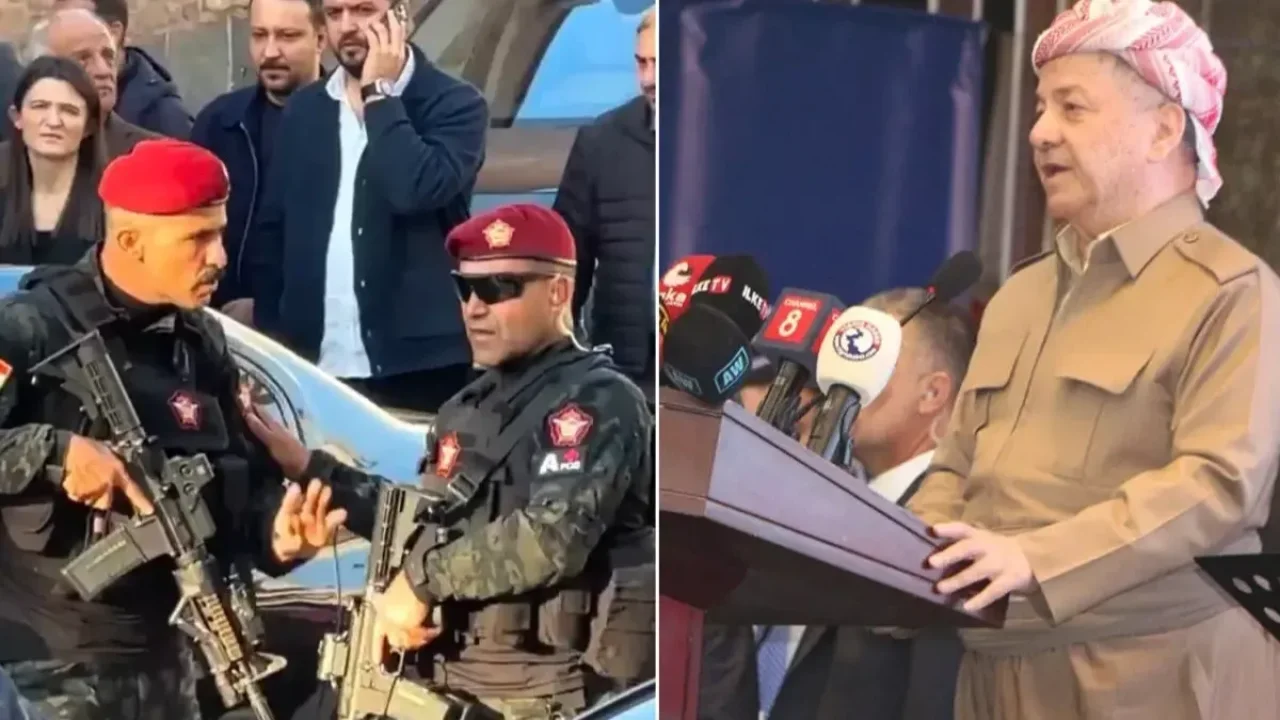 Barzani&#039;nin uzun namlulu peşmergelerine Cumhurbaşkanı başdanışmanlarından peş peşe tepki