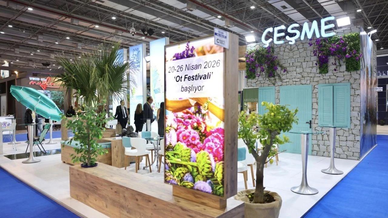 Çeşme'ye' Travel Turkey' İzmir Fuarı’nda yoğun ilgi