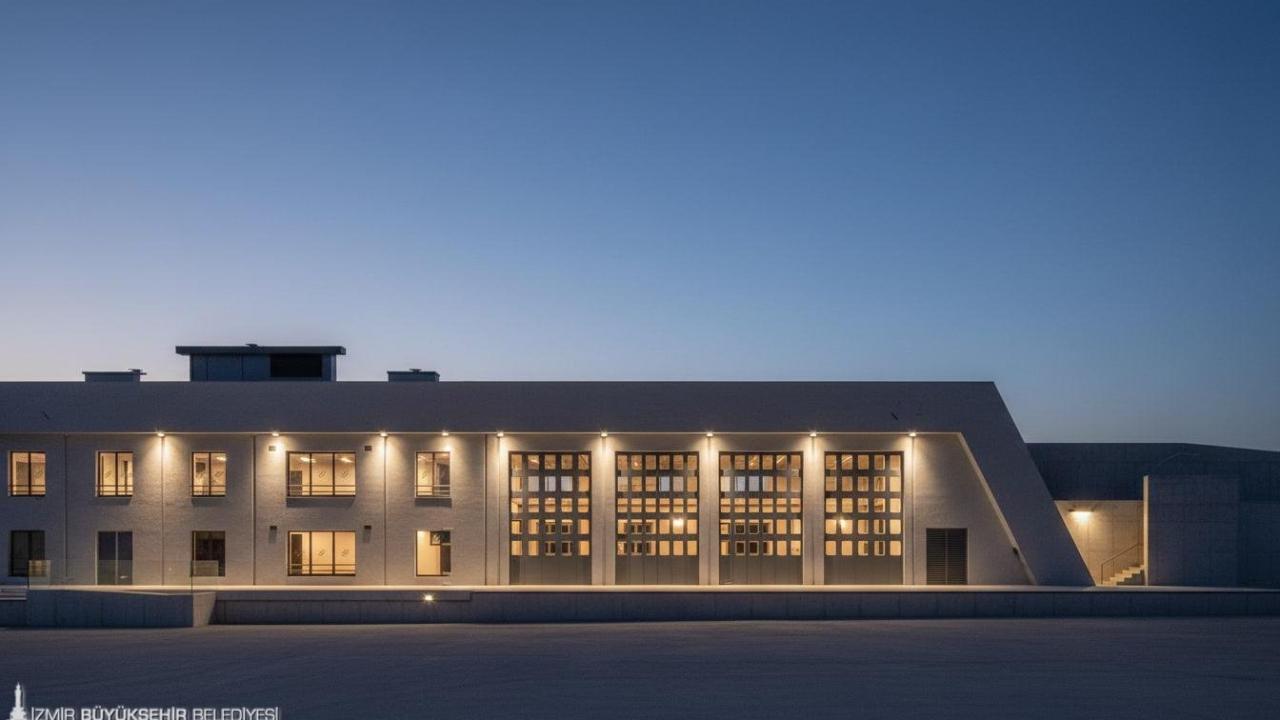 Dikili’ye modern itfaiye binası: Yeni tesis 2026 sonunda hizmete girecek