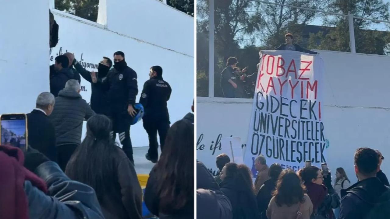Ege Üniversitesi&#039;nde &#039;tarikatçı rektör&#039; isyanı!
