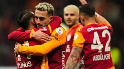 Galatasaray evinde rahat kazandı, ligin ilk yarısını lider tamamladı