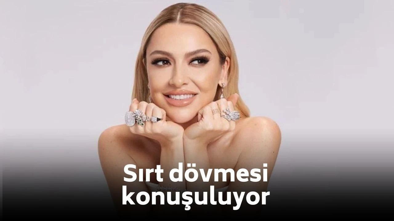 Hadise&#039;nin sırt dövmesi gündemi ele geçirdi!