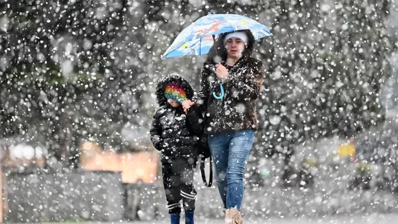 Meteoroloji’den 42 il için sarı kodlu kar ve fırtına uyarısı