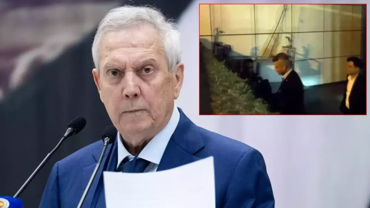 Ortalık yangın yeriyken Aziz Yıldırım bakın nerede ortaya çıktı