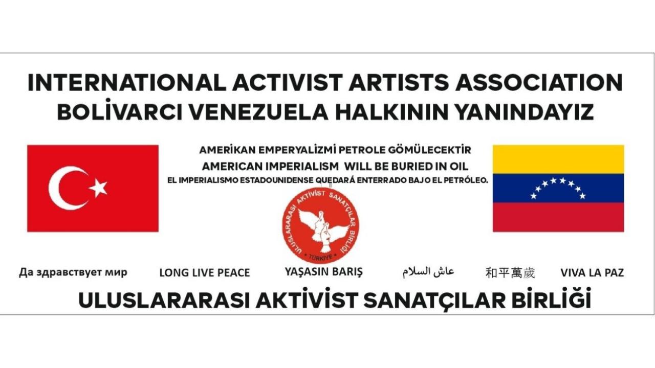 AKTİVİST SANATÇILAR AMERİKA’YI PROTESTO ETTİ