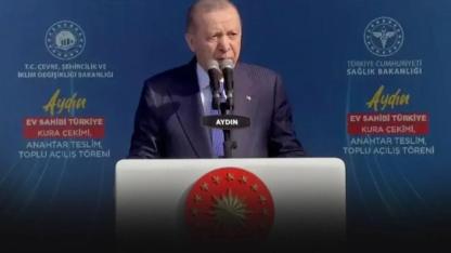 Aydın Şehir Hastanesi açılışında Cumhurbaşkanı Erdoğan CHP'li belediyelere yüklendi!