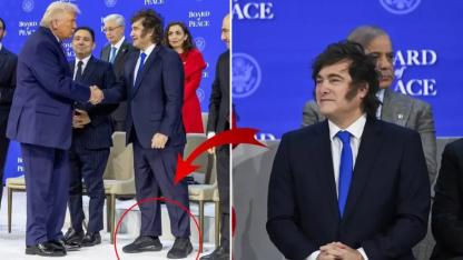 Davos Zirvesi'ne devlet başkanının giydiği ayakkabı damga vurdu