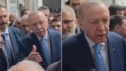 Erdoğan Murat Yetkin'i görünce şaşırdı: Bu son zamanlarda piyasalarda var mıydı ya?