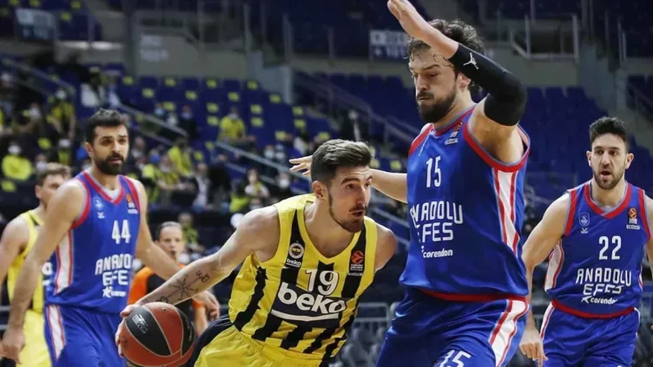 Euroleague’de Dev Derbi: Fenerbahçe Beko ile Anadolu Efes İstanbul’da Karşı Karşıya
