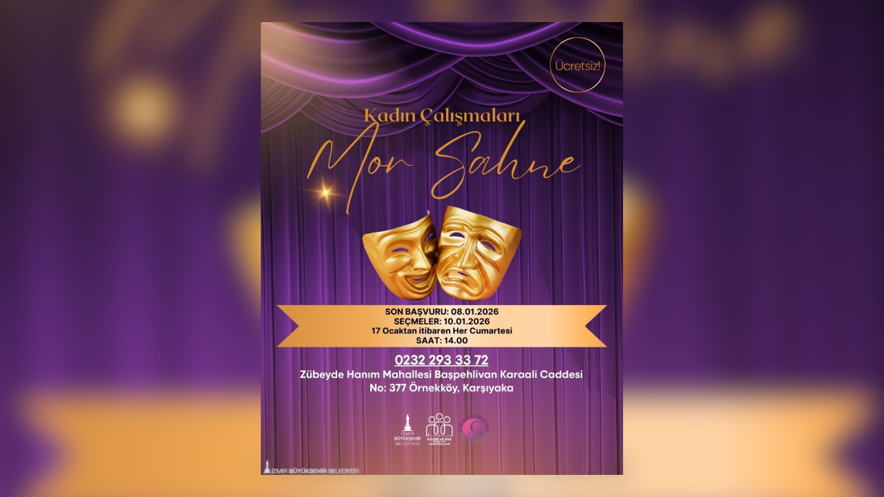 İzmirli kadınlar Mor Sahne’de buluşuyor