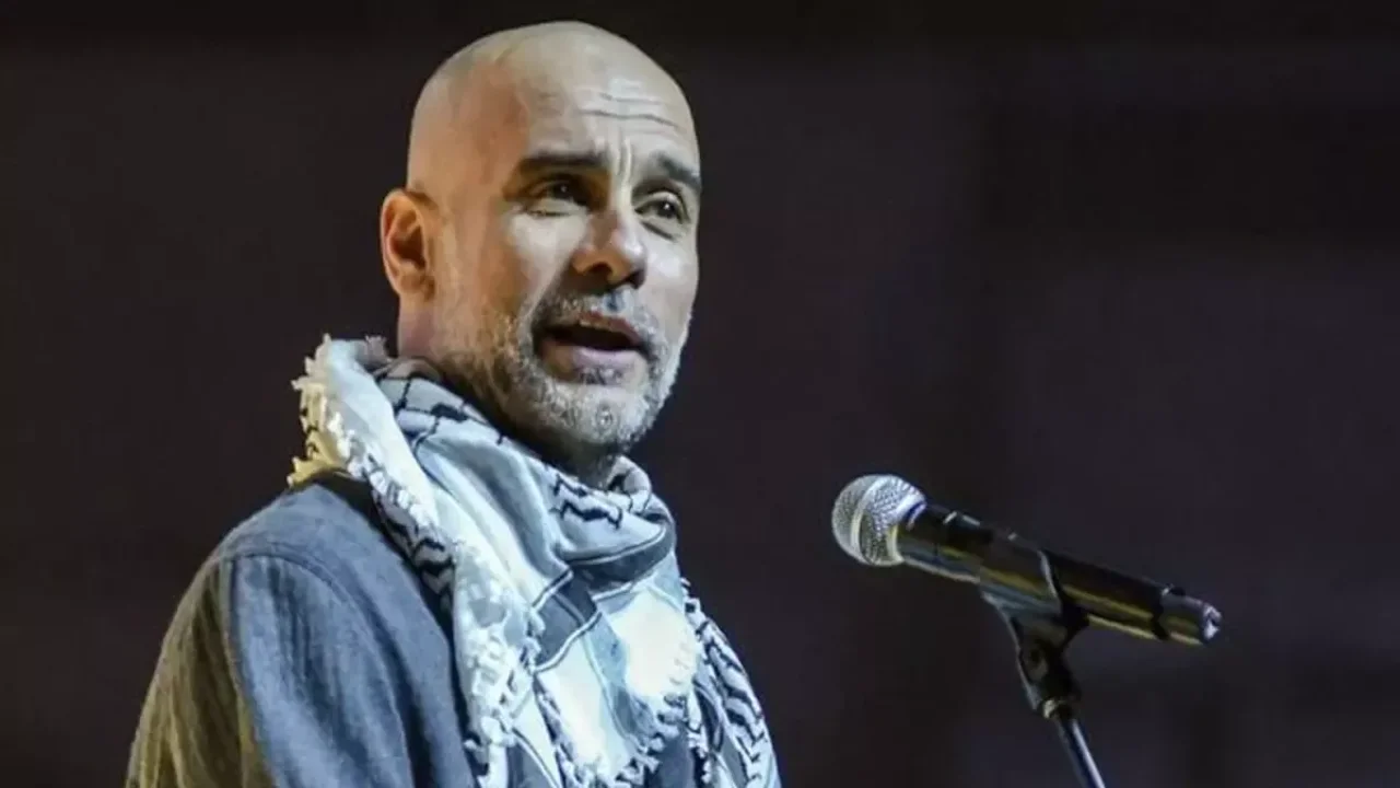 Pep Guardiola'nın Filistin için söylediklerine beğeni yağıyor