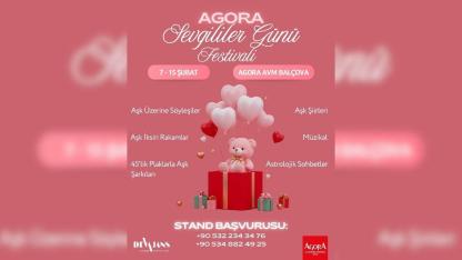 AGORA’DA SEVGİLİLER GÜNÜNE ÖZEL FESTİVAL
