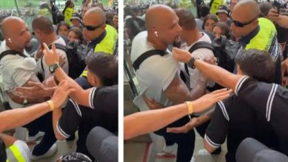 Bir anda saldırdılar! Maça giden Felipe Melo'ya büyük şok