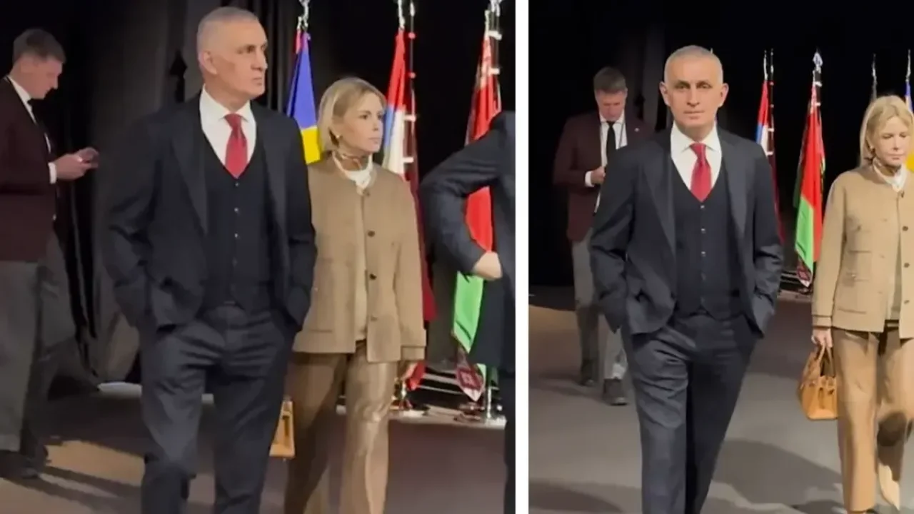 Brüksel'e giden Hacıosmanoğlu'nun yürüyüşü ve tavırları olay oldu