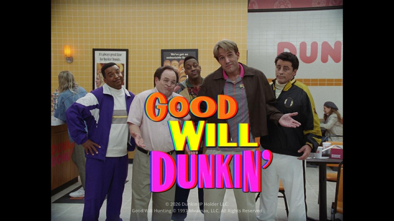 Dunkin' Super Bowl’a “Good Will Dunkin’” ile döndü