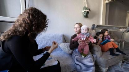 İzmir 95 Erken Çocukluk Programı ailelerin yanında