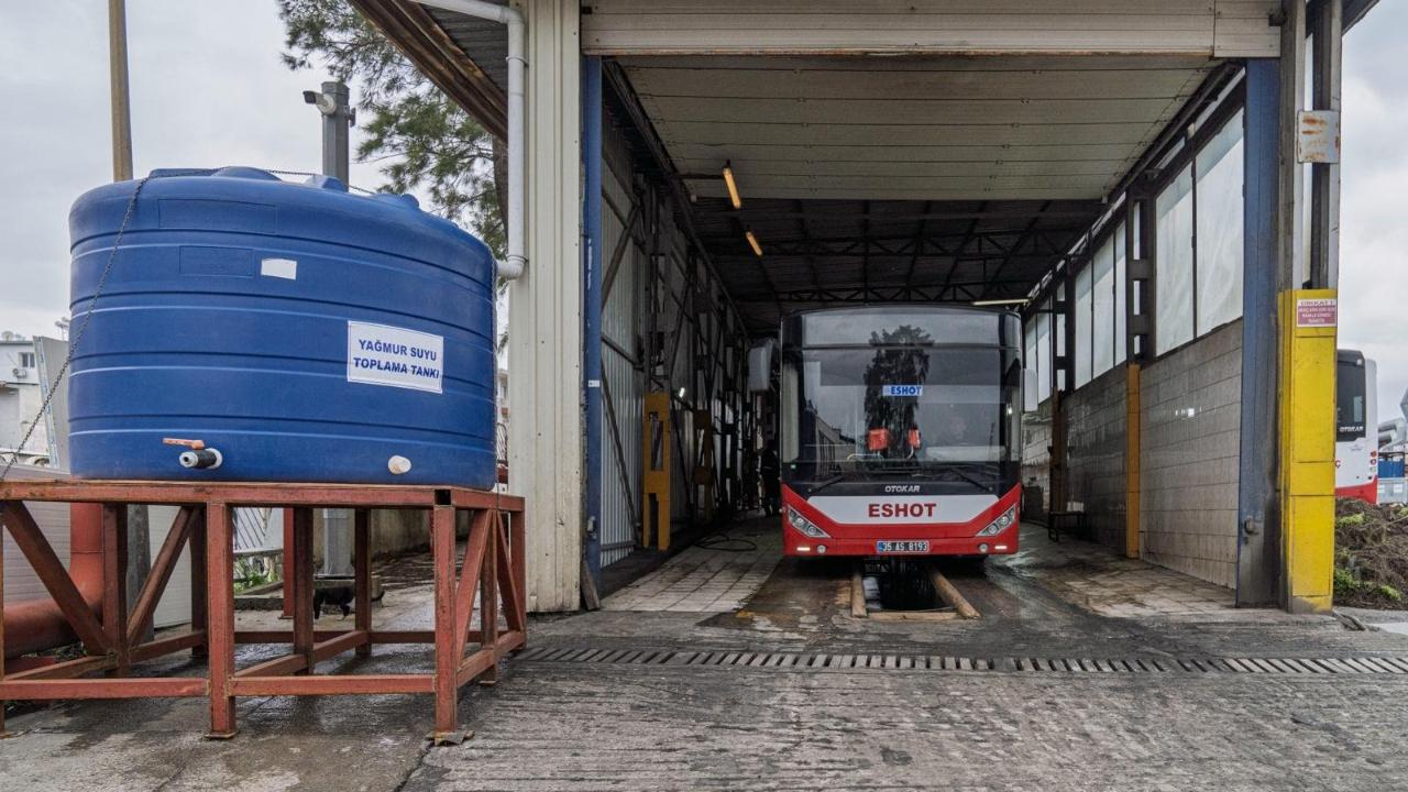 İzmir Büyükşehir’den Yağmur Suyu Hamlesi: 32 Hizmet Binasında Daha Uygulanacak