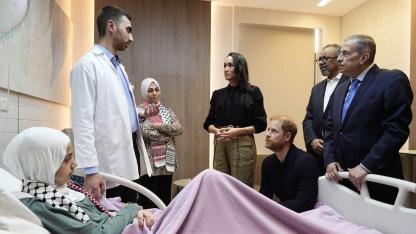 Prince Harry ve Meghan Markle Ürdün’de Gazzeli Çocukları Ziyaret Etti