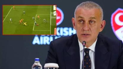 TFF kanadından ülkenin konuştuğu pozisyonla ilgili gece yarısı olay açıklama