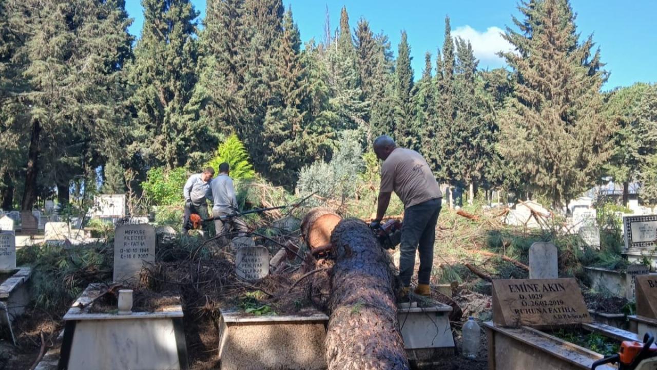 Fırtınanın izleri hızla siliniyor