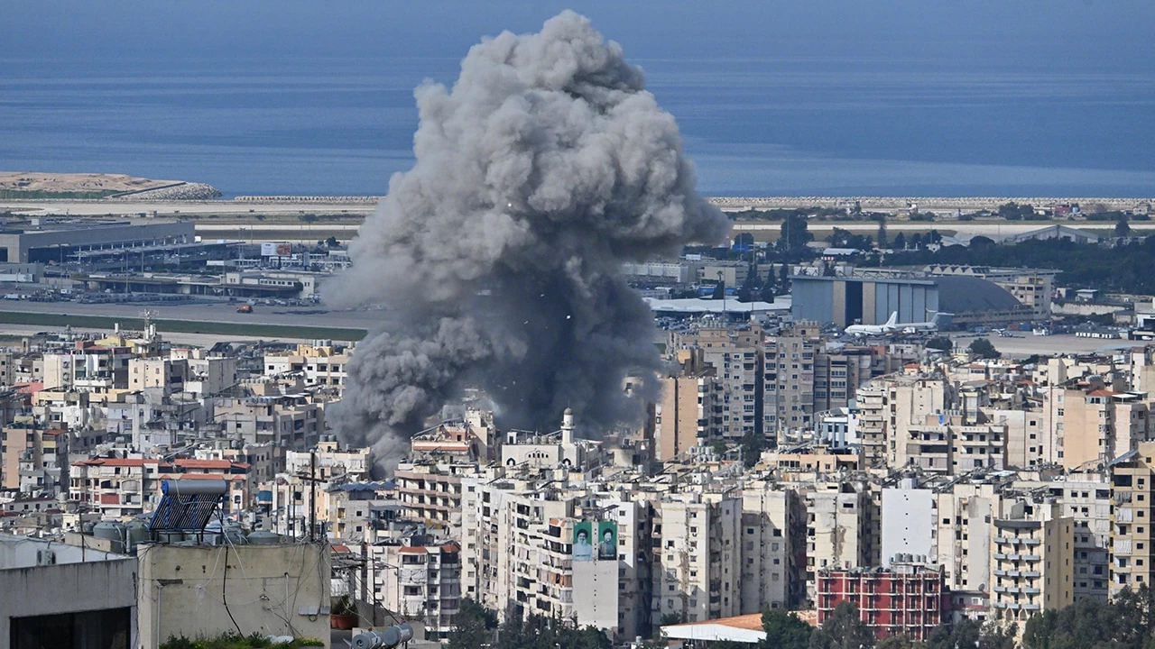 İsrail Lübnan’ı vurdu! Bölge alevlere teslim oldu