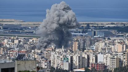 İsrail Lübnan’ı vurdu! Bölge alevlere teslim oldu