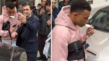 Mbappe, fotoğraf isteyen hayranını itti: Sosyal medyada tartışma çıktı