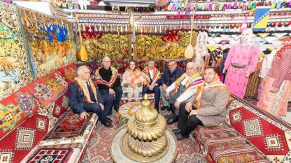 Başkan Tugay Yörük ve Türkmenlerle bayram sevincini paylaştı