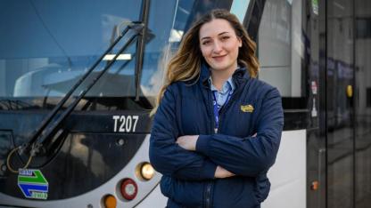 Tramvay sürücüsü Simay Aytimur: Kadın isterse her şeyi başarır