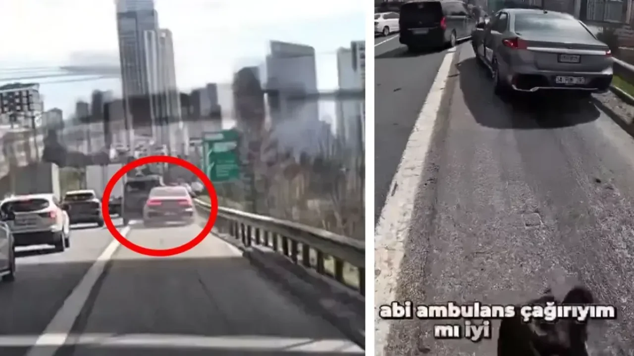 Facia Ucuz Atlatıldı! Sadettin Saran’ın Trafik Kazasının Görüntüleri Ortaya Çıktı