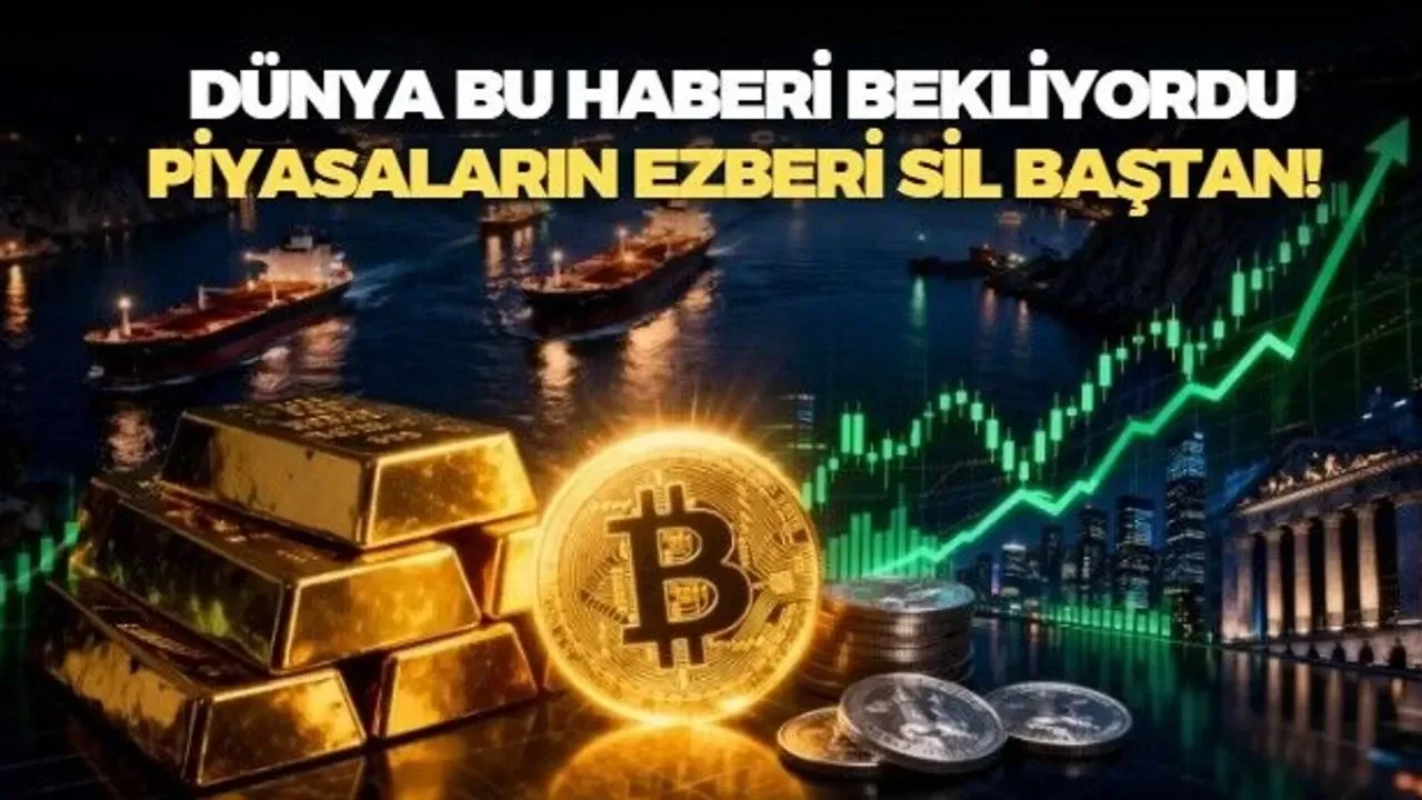 İki Haftalık Ateşkes Küresel Piyasaları Salladı: Petrol Düştü, Altın, Gümüş ve Bitcoin Yükseldi