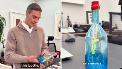 İspanya Başbakanı Sánchez’in Ofisindeki 3 Özel Eşya Gündem Oldu: Filistin Detayı Dikkat Çekti