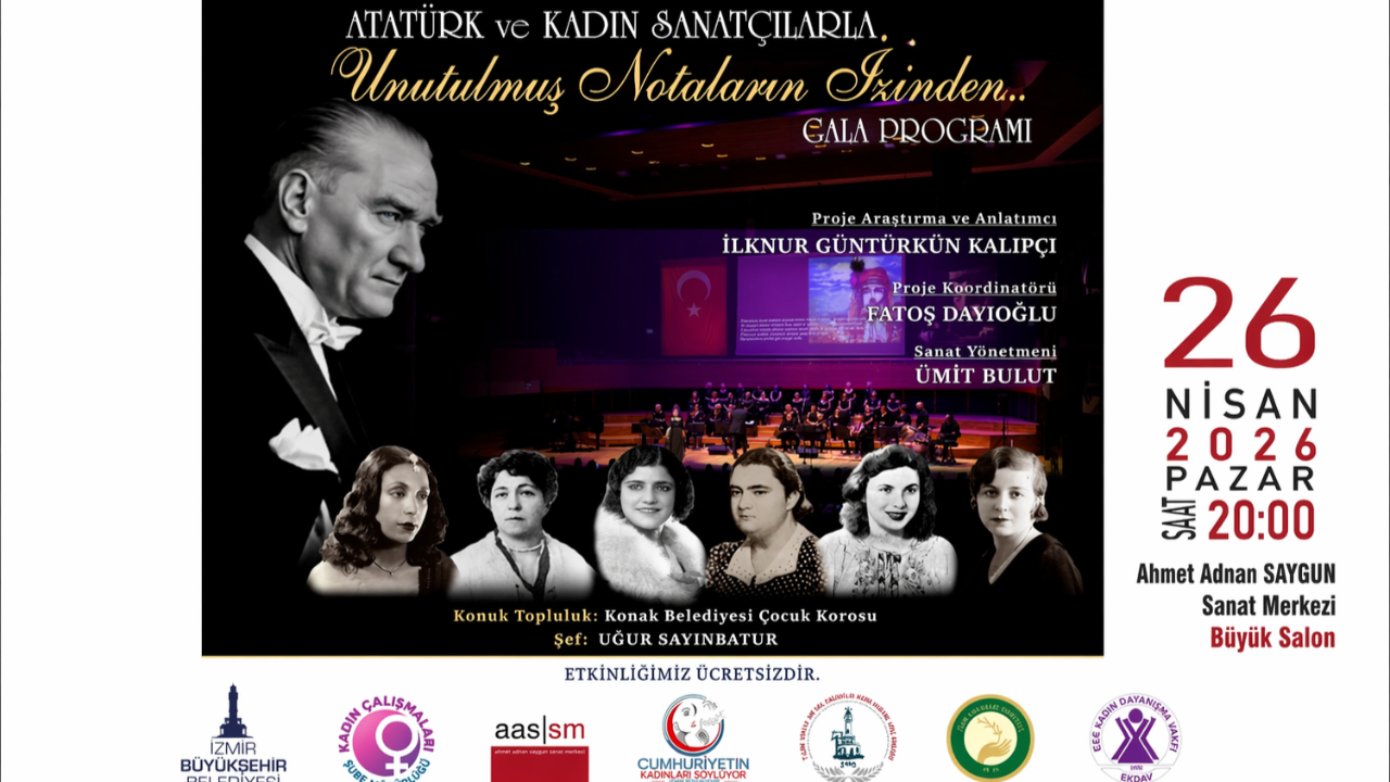 İzmir’de Anlamlı Buluşma: Cumhuriyetin Kadınları Söylüyor