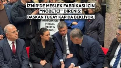 Meslek Fabrikası içerisinde bulunan teknik ekipmanlar polis eşliğinde sökülmeye başlandı