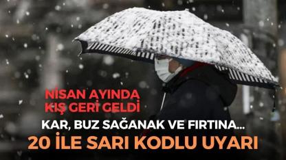 Meteoroloji’den Uyarı: 20 İlde Sarı Kod, Don ve Buzlanma Bekleniyor