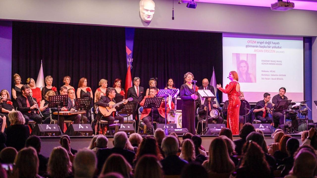 Otizm İçin Tek Yürek: Kırmızı Güller ve Müzik Bir Arada