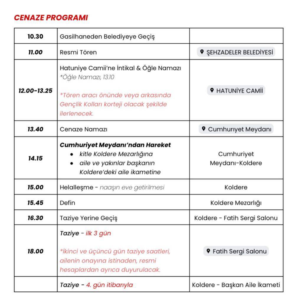 Şehzadeler Belediye Başkanı Gülşah Durbay Son Yolculuğuna Uğurlanıyor