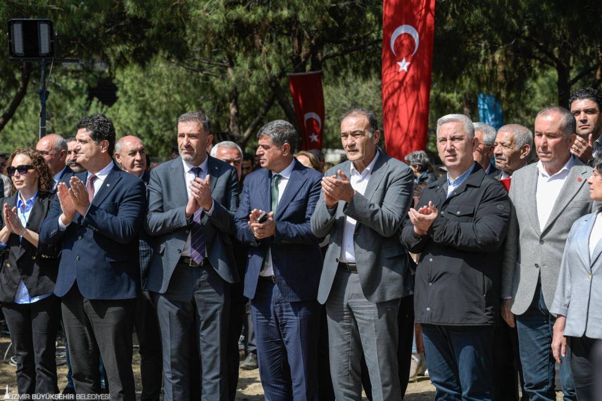 Makineler taşındı, eğitim açık alanda devam etti