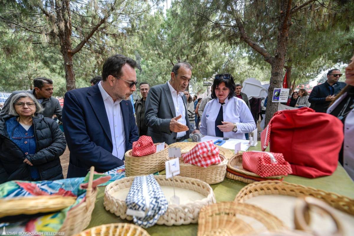 Makineler taşındı, eğitim açık alanda devam etti