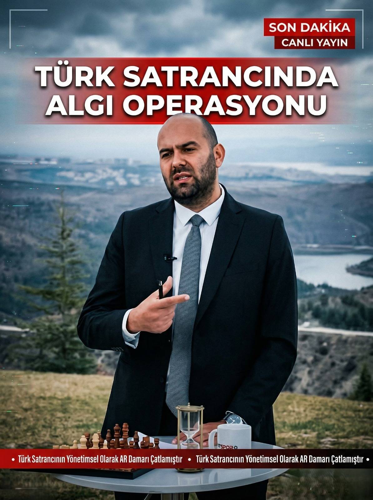 TÜRK SATRANCININ YÖNETİMSEL OLARAK AR DAMARI ÇATLAMIŞTIR !!