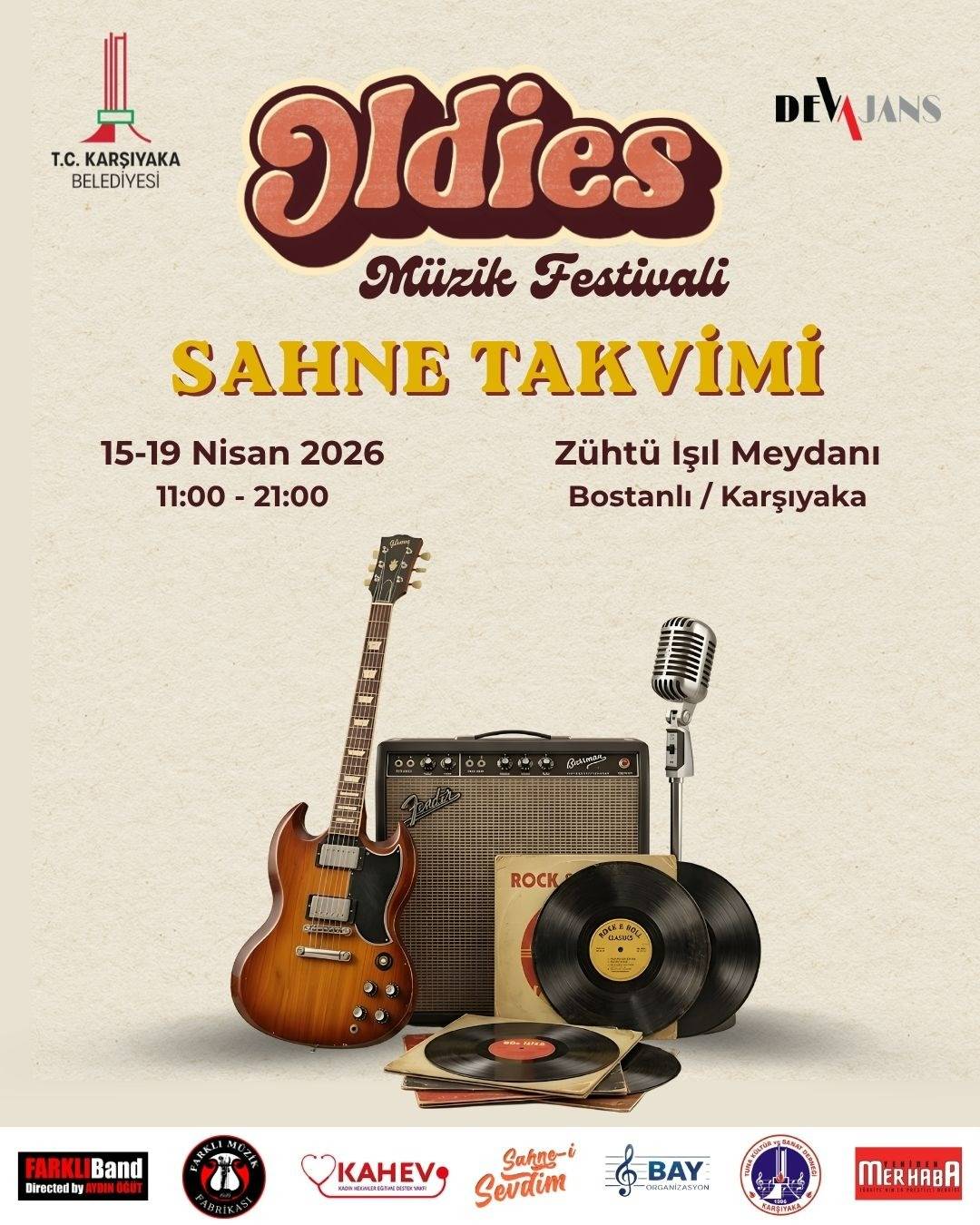 Karşıyaka’da Müzik Dolu 5 Gün: Oldies Müzik Festivali Başlıyor